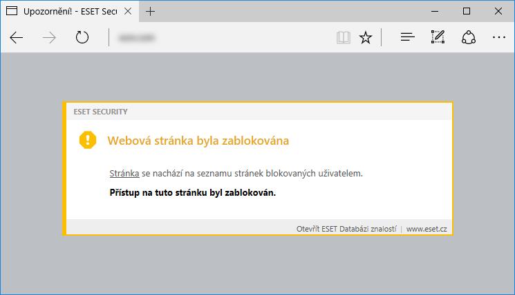 4.2.1 Ochrana přístupu na web Internetové připojení se stalo u počítačů standardem. Bohužel i pro šíření škodlivého kódu.