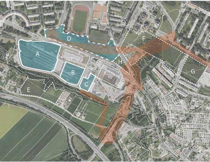 IDENTIFIKACE NÁZEV LOKALITY ČÍSLO LOKALITY DLE MAPY NAD PORUBKOU 10 MĚSTO MĚSTSKÁ ČÁST KATASTRÁLNÍ ÚZEMÍ OSTRAVA PORUBA PORUBA POUŽITELNOST PRO VTP PLOCHA CELKEM 167 720m 2 A 34 250 m 2 Použitelné
