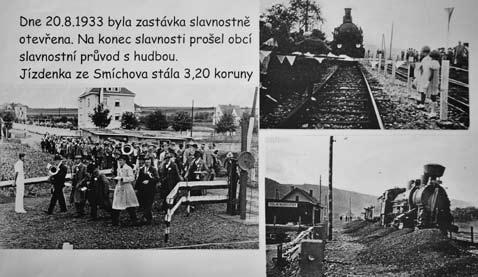 FOTO: Pixabay 2x FOTO: archiv ČeSpoLet Dvě nenápadná výročí našich železničních zastávek Česká západní dráha jednokolejka byla slavnostně otevřena 14. 7.