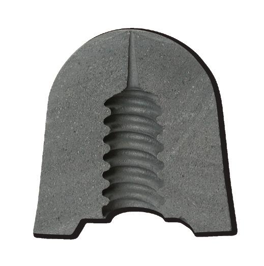 GRAPHITE STOPPERS GRAPHIT-SCHAMOTTE-STOPFEN ГРАФИТОВЫЕ ПРОБКИ GRAFITOVÉ ZÁTKY S 0 0 90 62 38 6 4 40 15 S 1 130 95 5 42 39 6 4 45 15 S 2 1 95 0 42 39 6 4 53 30 S 3 145 95 140