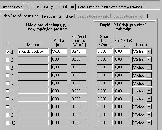 TNI předepisuje hodnotu 0 Pomocný