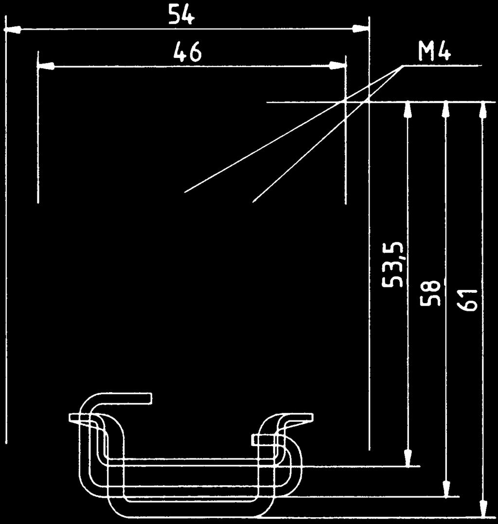 nosná lišta TS 35, výška 7,5 mm L = 2 m nosná lišta TS 35, výška 15 mm L = 2 m nosná lišta G 32, L = 2 m 2.