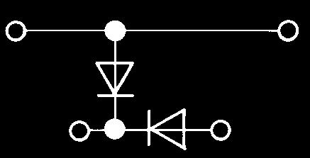 9 LED červená 1 A/1000 V R = 2,2 K 0,35 W R = 2,2 K 0,35 W 57.404.
