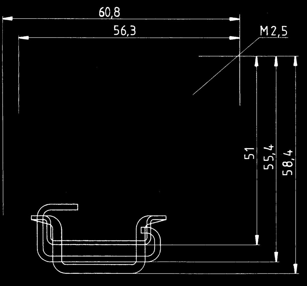 22-12 AWG 300 V 15 No. 24-12 AWG 300 V 15 5 mm 9 mm qw řadová svorka WK 2,5 U/D/8113 S/V... 57.503.2155.