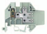 Ploché konektory 2,8 x 0,8 dle DIN 46247 Ploché konektory 6,3 x 0,8 dle DIN 46247 WK 4-3-6 S 1 K/IW/U 0,5 4 mm 2 0,5 6 mm 2 800 V/8 kv/3 20* ) No.
