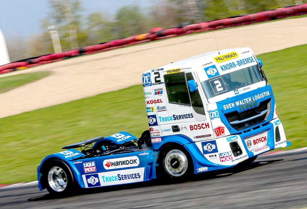 KÖGEL SPONZORING A KOOPERACE Mistr Evropy Castrol Team Hahn Racing sází na Kögel Firma Kögel se angažuje na straně Castrol Team HahnRacing od sezóny 2012 v mistrovství FIA European Truck Racing