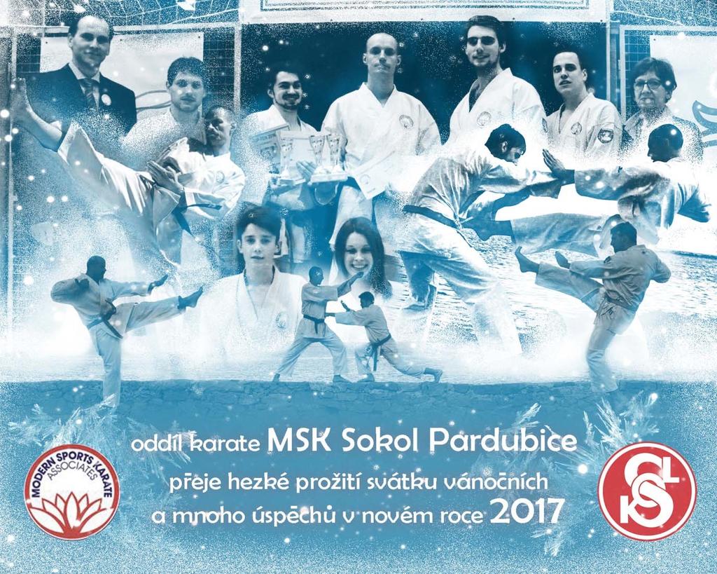 Za oddíl karate MSK Sokol Pardubice: