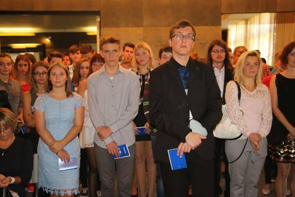 přivítali jsme nové studenty Nový školní rok pro studenty primy EKO Gymnázia a prvního ročníku Multimediální tvorby jsme slavnostně spolu se