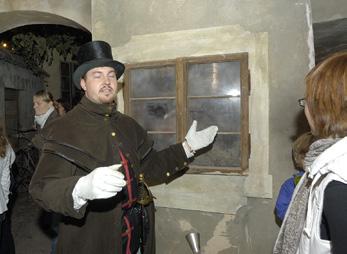 MUZEA Mysteria Pragensia dvě tváře tajuplné Prahy ve dvou muzeích Muzeum pražských pověstí a strašidel Mostecká 18, Praha 1 l informace mob. 724 028 152, tel. 257 221 289, l muzeumpovesti@email.
