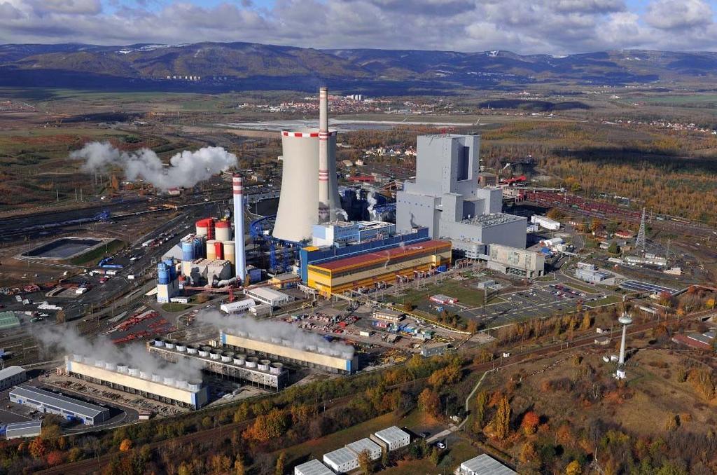 Pohled na nový blok v Elektrárně Ledvice Název a předmět projektu Základní technické informace Objednatel Nový paroplynový zdroj v Elektrárně Počerady Výstavba nového energetického zdroje, paroplyn,