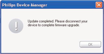 Z přiloženého CD si nainstalujte Philips Device Manager nebo si stáhněte nejnovější verzi z www.philips.com/support.
