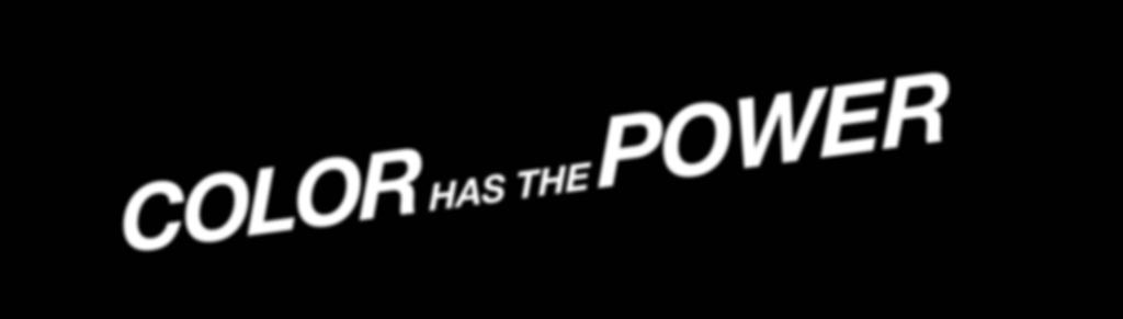 2018 COLOR HAS THE POWER Inovovaná barva pro perfektní krytí