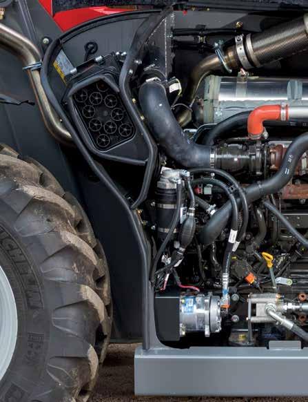 18 www.masseyferguson.com Chytré vytváření efektivního výkonu Promyšlené konstrukční návrhy vám přináší ty nejlepší vlastnosti teleskopických manipulátorů řady MF TH.