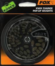 21g a 43g Tři zadní olova v balení KWIK CHANGE POP-UP WEIGHTS Protizávaží na pop-up montáže Snadné připojení na návazec bez jakéhokoliv poškození Záváží lze jednoduše