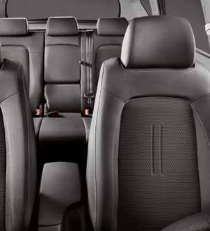 včetně signalizace nezapnutí / Systém ISOFIX pro uchycení dětské sedačky / ABS + TCS + DSR / ESP + EBA + systém kontroly tlaku v pneumatikách + asistent rozjezdu do kopce / Elektromechanický