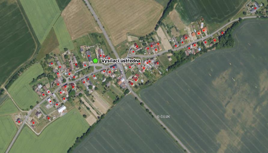 Obrázek 17: Umístění