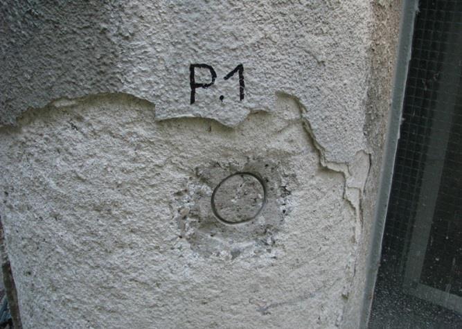 Příloha 7 Povrchové přídržnosti betonu označení vzorku naměřené hodnoty D [mm] F max [kn] A [mm 2 ] s adh [MPa] PR_01 50,00 2,70 1963 1,38 PR_02 50,00 2,55 1963 1,30 PR_03 50,00 2,40 1963 1,22 PR_04