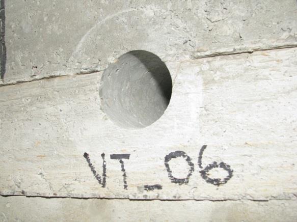83 Vzorek betonu 50 mm ze  VT(06)