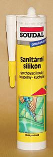 trhlin ve zdivu 12 ks kartuše 310 ml 54,50 barva / bílá 1232 šedá 1233 SOUDAL UNIVERZÁLNÍ SILIKON vysoce elastický tmel pro univerzální použití.