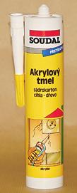 120 ml 8 ks 1256 51,10 400 ml 6 ks 1257 105,70 300 ml 15 ks 1255 80,80 12 ks kartuše 310 ml 48,50 barva / bílá 1268 SOUDAL - PLASTICKÝ TMEL
