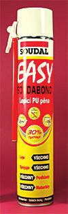 a snadné nanášení pěny včetně možnosti kdykoli práci