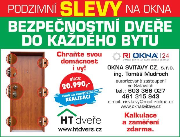Svitavy hledá ZAMĚSTNANCE + BRIGÁDNÍKY