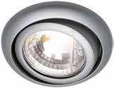 HV-Downlight-Quadro 40 Watt 110 otočné pro optimální srovnání s panely sada 2 světel HV-Downlight 40 Watt 15