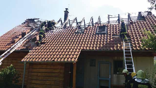 Letní zásahy Bc. Miloslav Burián, velitel JSDH Dolní Jirčany Bc.
