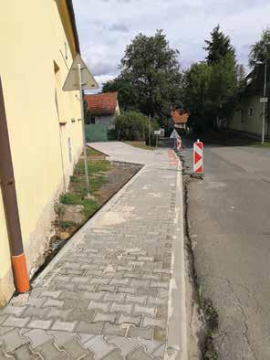 Na některých místech se jedná pouze o vodorovné dopravní značení na stávajících silnicích, ve dvou částech bude na novém povrchu smíšený provoz pro pěší, cyklisty a místní rezidenty a na dalších dvou