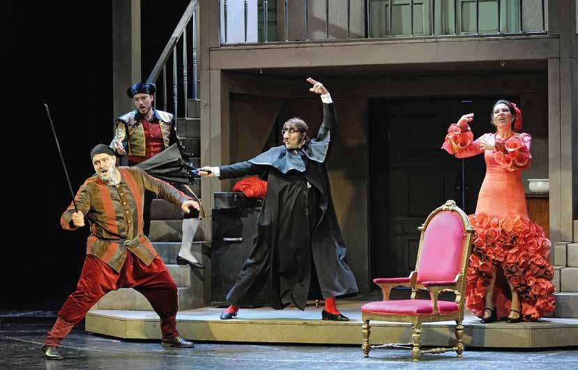 !! Miloš Horák (Bartolo), Jiří Hájek (Figaro), Ondřej