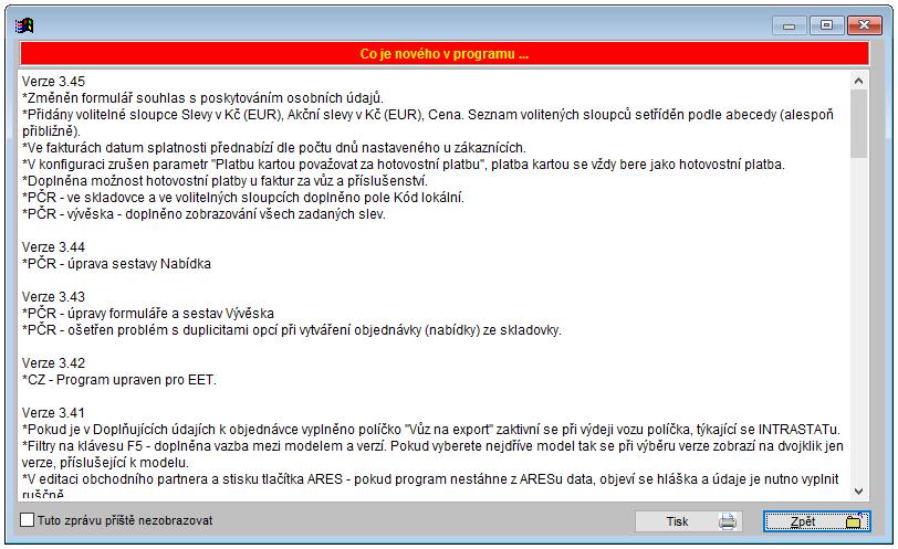 2. Práce s modulem 2.