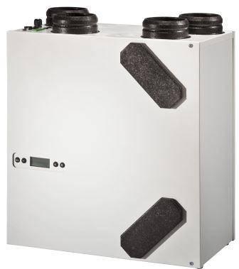 Ecellent 180 Malá a tichá větrací jednotka (180m3/h*200Pa) určena pro prostorově omezené instalace v bytech a malých domech.