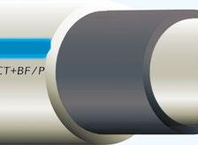 PP-RCT PP-RCT + čedičové vlákno (BF) PP-RCT FIBER BASALT