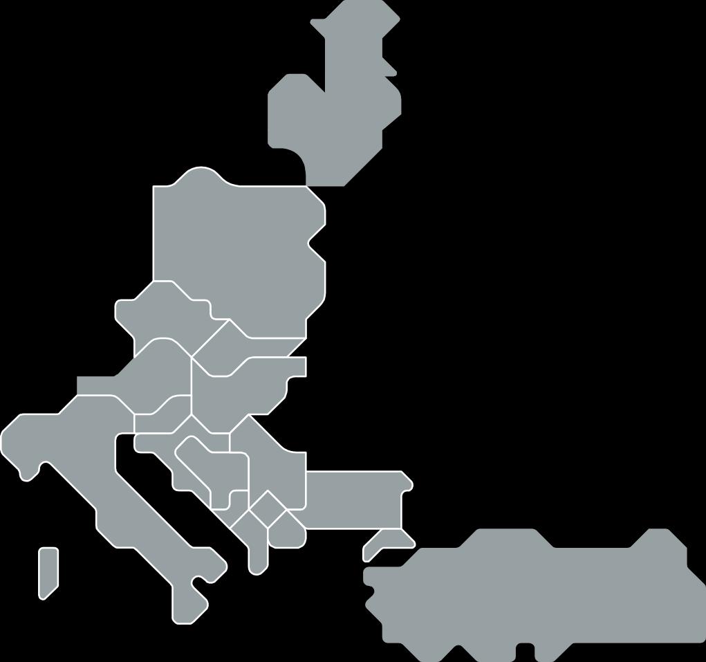 MÁ NEJLEPŠÍ POZICI NA VYUŽITÍ PŘÍZNIVÉHO VÝVOJE NA TRZÍCH CEE Vynikající tržní podíly v celém regionu 5 Tržní pozice 1.-4.