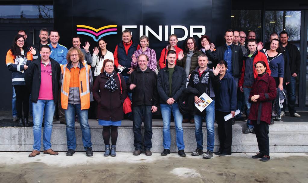 z tiskárny Lenka Kantorová Lenka Kantorová z tiskárny Foto: Lukáš Duspiva Návštěva z Ostravy V rámci Talent programu společnosti ArcelorMittal Ostrava a.s. navštívilo začátkem dubna naši tiskárnu 37 pracovníků této nadnárodní firmy.