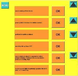 V uvedené nabídce můžeme rovněž zapnout nebo vypnout akustickou signalizaci přístroje (tlačítko reproduktoru). K základnímu menu automaticky přejdeme volbou požadovaného jazyka.