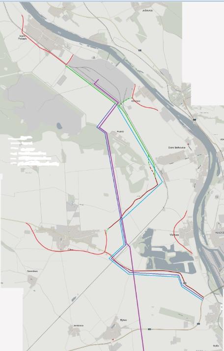 ŘEŠENÍ DOPRAVNÍ OBSLUŽNOSTI JE KLÍČOVÝM BODEM PRO REALIZACI ZÁMĚRU ZEVO ČEZ připravil variantní návrh možné dopravní obslužnosti lokality EMĚ, který by řešil nadměrnou dopravní napojení lokality EMĚ,