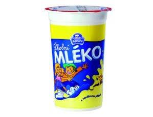 Příklady dotovaných výrobků projektu mléko do škol Mléčné nápoje mlékárny Kunín (bez příchuti, či s příchutí vanilka, kakao, kokos) Mléčné nápoje s prodlouženou trvanlivostí, tepelně ošetřeny UHT