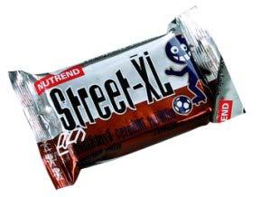 Street XL (banánová, meruňková, jahodová, čokoládová) Obsah
