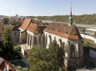 střední Evropa, hmatová expozice středověkého umění, krátkodobé výstavy i současného