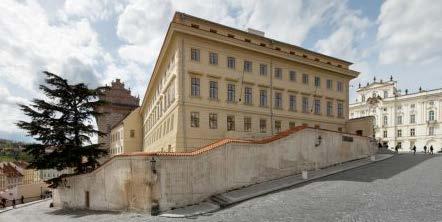 Salmovský palác, Hradčanské náměstí Dnes: uzavřeno. Výhled: každoročně obměňovaná prezentace současného světového umění ze sbírky TBA.