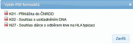 U všech tisknutelných položek je vždy zobrazena možnost Náhled souboru před tiskem.