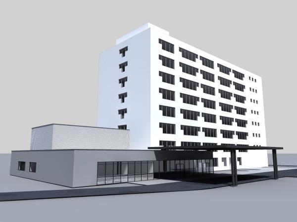 Výběr z investičních akcí v děčínské nemocnici (2017 / 2018) Děčínská nemocnice získá nový pavilon Emergency včetně