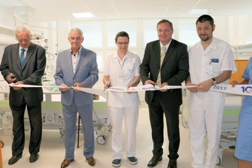ošetřovatelské péče Nové oddělení NIP a DIOP mostecké