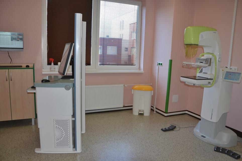 Krajská zdravotní představila v chomutovské nemocnici nejmodernější mamodiagnostické centrum V druhé etapě modernizace radiodiagnostického oddělení rekonstruovala Krajská zdravotní, prostory při
