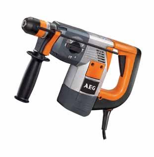 KLADIVA 45 KOMBINOVANÉ KLADIVO SDS-PLUS PN 3500X Výkonný motor 750 W Kapacita vrtání do betonu 30 mm Vypnutí otáčení pro aplikace lehkého sekání Možnost nastavení měkkého příklepu umožňuje vrtání v