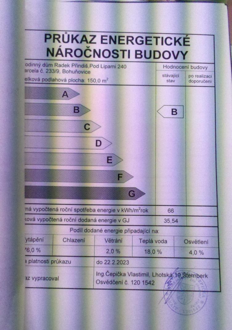 AKTUÁLNĚ sledujeme kvalitu a upozorňujeme na nepoctivce PENB (pouze grafická část) jako příloha technické zprávy na vytápění v celkové hodnotě Projektu DSP UT + PENB za