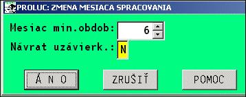 Účtovanie v podvojnom účtovníctve v rôznych mesiacoch Program umožňuje účtovať napr. do opisu vstupných dokladov jednej účtovníčke v máji a druhej do júna.