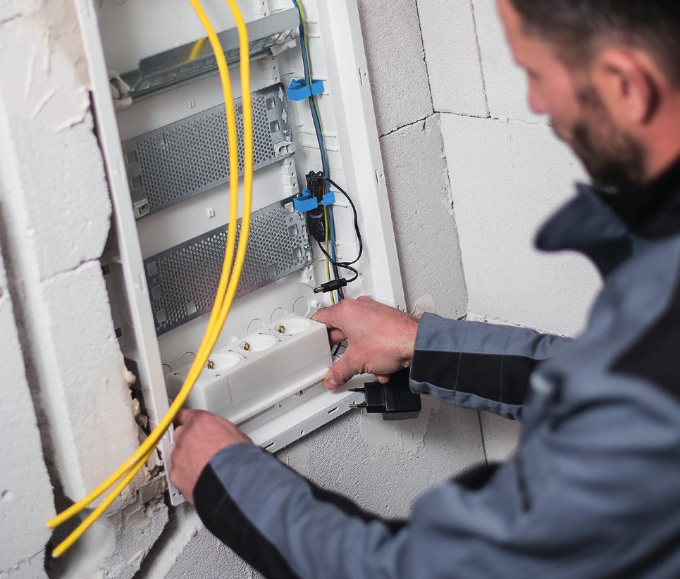 pro instalaci multimediálních zařízení.
