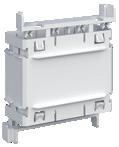 vylamovací body; vhodná pouze pro standardní dvířka Pro použití u UK61... 1 AP612 2CPX031402R9999 Pro použití u UK62.